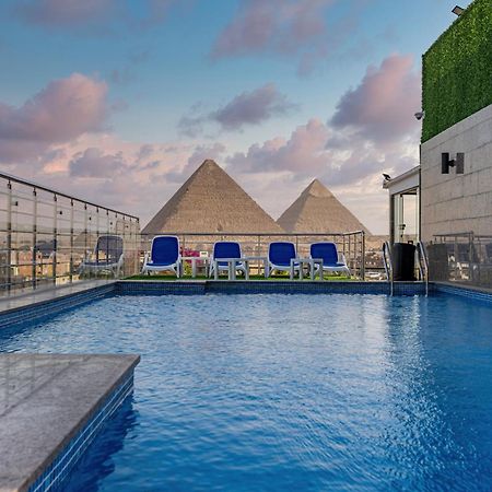 Pyramids Plateau Hotel Kafrat al Jabal Luaran gambar